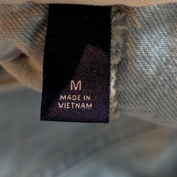 Universal Threads Halter Top Light Blue Denim Size Med - Picture 10 of 12